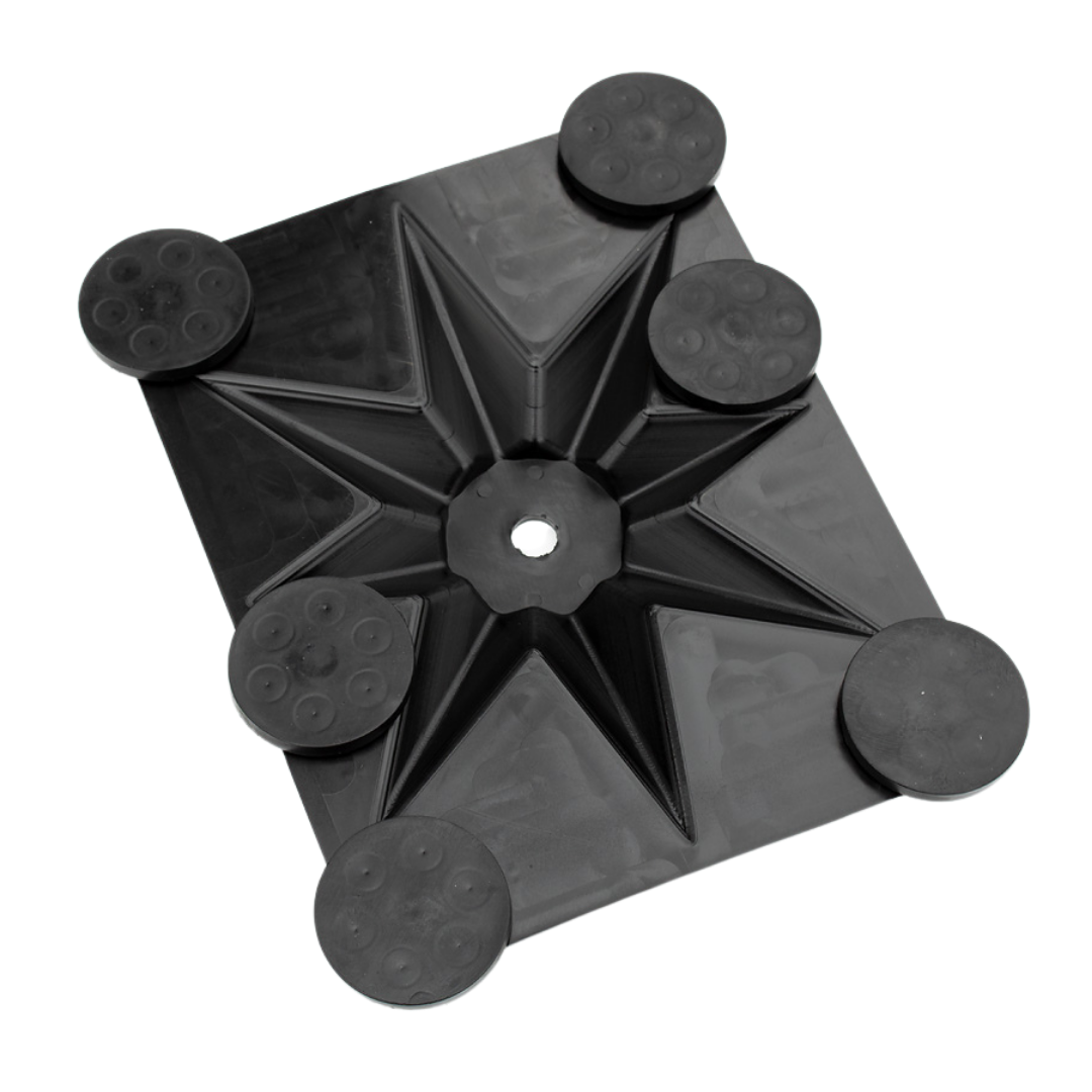 Magnetic Base - 6 Rubber Feet