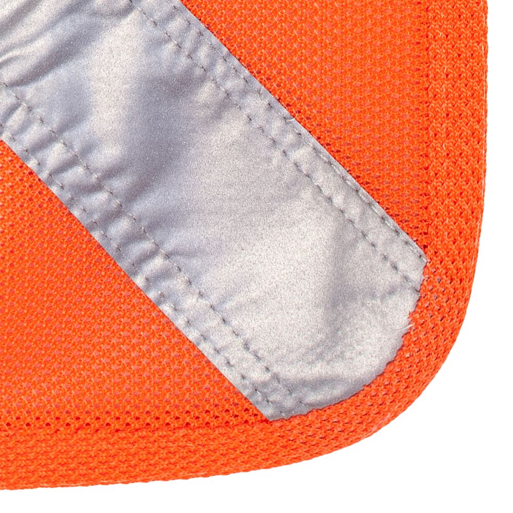 Vehicle Safety Flag (VSF) OX safety flag, showcasing its bright color and durable design for enhanced visibility and safety on vehicles.