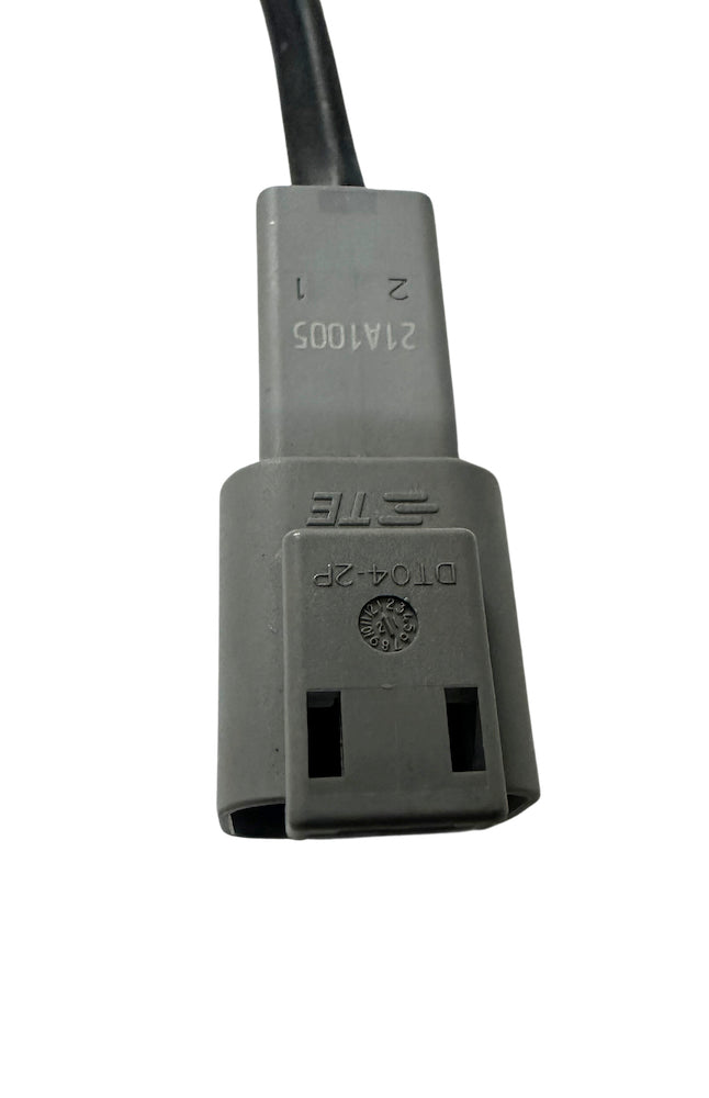 Vehicle Safety Flag (VSF) female plug, designed for reliable electrical connections in the mounting of safety flags on vehicles to enhance visibility.