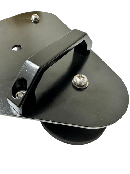 Magnetic Base - 3 Rubber Feet with Steel Plate & Handle